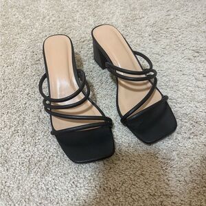 A New Day 8.5 Strap Heels